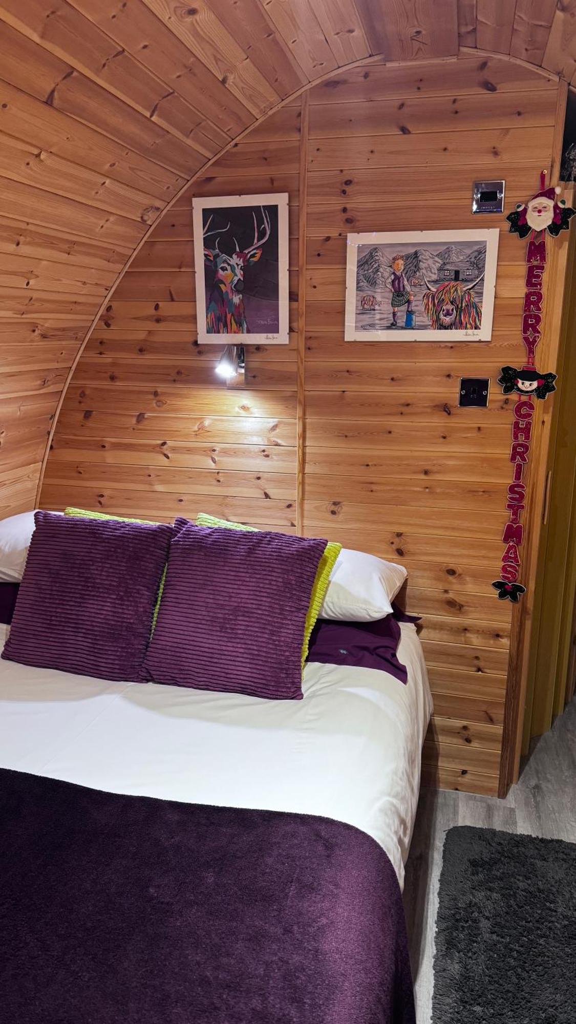 Heatherbrae Cosy Wooden Pod Kyle of Lochalsh Exterior foto